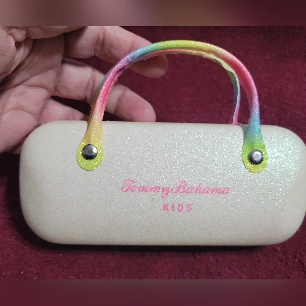 Tommy Bahama Kids Glitter Eyeglass Rainbow Holder